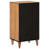 vidaXL Sideboard mit Speicher Natur 40 x 33,5 x 75 cm Massivholz Mango