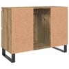 vidaXL Waschbeckenunterschrank Artisan-Eiche 80x33x60 cm Holzwerkstoff