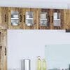vidaXL K&uuml;chenschrank 2 pcs Altholz 60 x 31 x 40 cm Holzwerkstoff