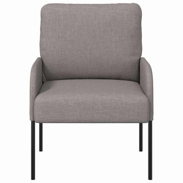 vidaXL Sofas mit Kissen 55cm Taupe Sperrholz