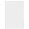 vidaXL Verdunkelungsrollo Wei&szlig; 100x175cm Stoffbreite 95,7cm Polyester
