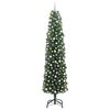 vidaXL K&uuml;nstlicher Weihnachtsbaum mit 300 LEDs mit St&auml;nder Gr&uuml;n 240 cm
