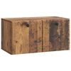 vidaXL Wandmontierter TV-Schrank 59,5 x 31 x 30 cm Altholz