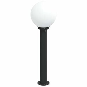 vidaXL Pollerleuchte 80 cm Schwarz IP44