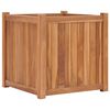 vidaXL Hochbeet 50x50x50 cm Massivholz Teak