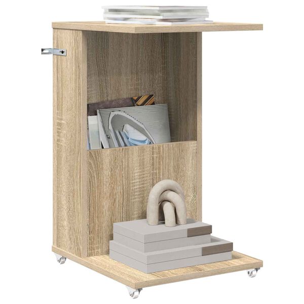 vidaXL Beistelltisch Sonoma-Eiche 40 x 35 x 60 cm Holzwerkstoff