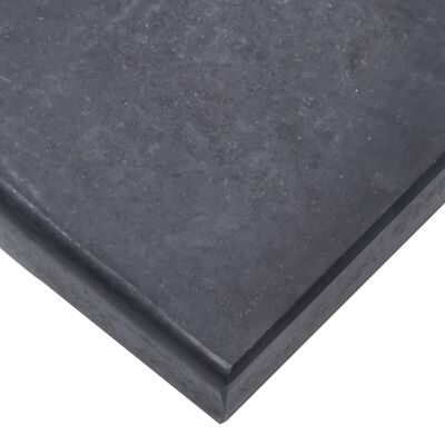 vidaXL Schirmständer Schwarz 40x28x4 cm Granit