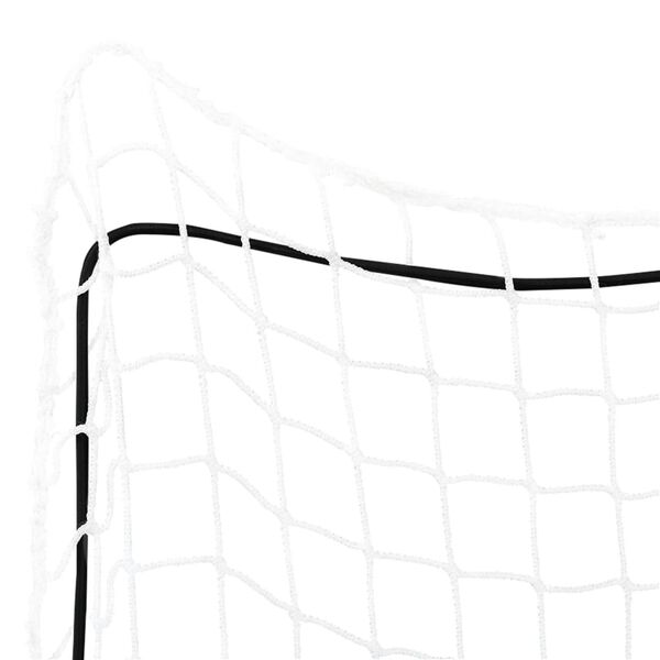 vidaXL Anhängernetz mit Gummiseil Weiß 4x2 m PP