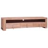 vidaXL TV-Schrank 140&times;30&times;35 cm Massivholz Teak