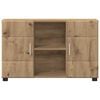 vidaXL Sideboard Artisan-Eiche 88,5 x 30,5 x 55,5 cm Holzwerkstoff