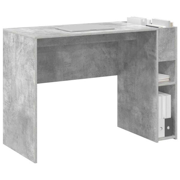 vidaXL Schreibtisch Beton Grau 109 x 50 x 78 cm Holzwerkstoff