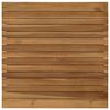 vidaXL Tischplatte 60 x 60 x 3,5 cm Quadratisch Massives Teakholz