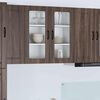 vidaXL K&uuml;chenschrank Braun Eichen-Optik 80 x 31 x 80 cm Holzwerkstoff