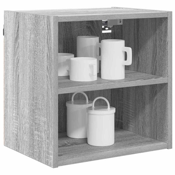 vidaXL H&auml;ngeschrank Graues Sonoma 40 x 29,5 x 40 cm Holzwerkstoff