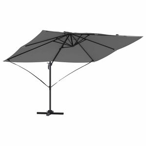 vidaXL Sonnenschirm 351 x 250 x 260 cm Polyester und Aluminium
