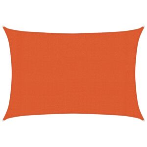 vidaXL Sonnensegel 160 g/m&sup2; Orange 3x4 m HDPE