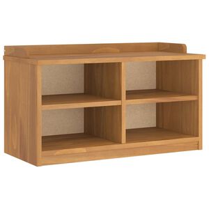 vidaXL Flurbank SANDNES 87x40x50 cm Massivholz Kiefer