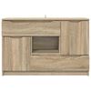 vidaXL Sideboard Sonoma-Eiche 100 x 30 x 65,6 Holzwerkstoff