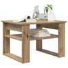 vidaXL Couchtisch Artisan-Eiche 64 x 54 x 44 cm Holzwerkstoff