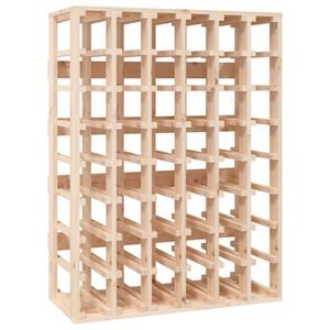 vidaXL Weinregal 70x33x94 cm Massivholz Kiefer