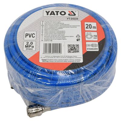 YATO Luftschlauch 20 m PVC YT-24225