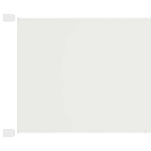 vidaXL Senkrechtmarkise Wei&szlig; 140x270 cm Oxford-Gewebe