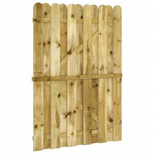 vidaXL Gartentor Impr&auml;gniertes Kiefernholz 100x150 cm
