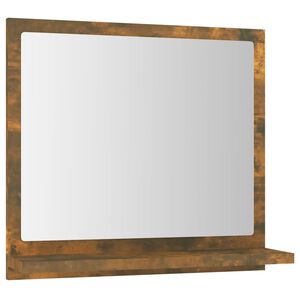 vidaXL Badspiegel R&auml;uchereiche 40x10,5x37 cm Holzwerkstoff