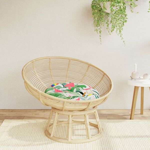 vidaXL Kissen Rund Mehrfarbig &Oslash; 60x11 cm Oxford-Gewebe