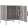 vidaXL Nachttisch Grau Sonoma 40x40x50 cm Holzwerkstoff