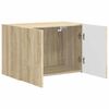 vidaXL TV-Wandschrank Sonoma-Eiche 59,5 x 31 x 40 cm Holzwerkstoff