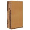 vidaXL Schrank mit Schubladen Altholz 79,5 x 49 x 156 cm Holzwerkstoff