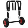 vidaXL SUP Trolley f&uuml;r 2 Surfbretter Klappbar 90 kg Aluminium