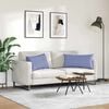 vidaXL Sofakissen 2 Stück Blau 80 x 40 cm Stoff