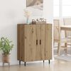 vidaXL Sideboard Artisan-Eiche 69,5 x 34 x 90 cm Holzwerkstoff