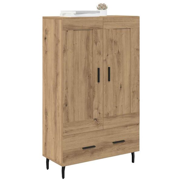 vidaXL Highboard Artisan-Eiche 69,5 x 31 x 115 cm Holzwerkstoff