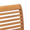 vidaXL Esszimmerstuhl 4 pcs Braun 62 x 55 x 94 cm Massivholz Teak