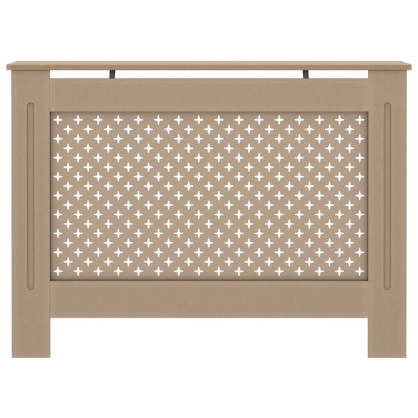 vidaXL Heizkörperverkleidung 112x19x81,5 cm MDF