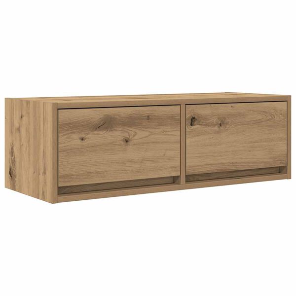 vidaXL TV-Schrank Artisan-Eiche 80x31x25,5 cm Holzwerkstoff