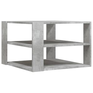 vidaXL Couchtisch Betongrau 58x58x40 cm Holzwerkstoff