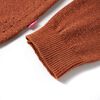 Kinder-Strickjacke Cognac 116