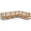 vidaXL 6-tlg. Garten-Lounge-Set Honigbraun Massivholz Kiefer