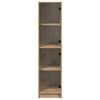 vidaXL Highboard Artisan-Eiche 35 x 37 x 142 cm Holzwerkstoff