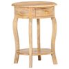 vidaXL Beistelltisch 37x37x61 cm Massivholz Mango