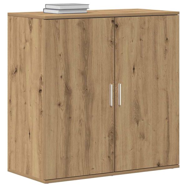 vidaXL Sideboard Artisan-Eiche 79 x 38 x 80 cm Holzwerkstoff
