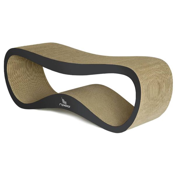 MyKotty Katzen-Kratzm&ouml;bel LUI 75 x 25 x 25 cm Schwarz 3083