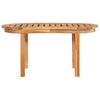 vidaXL 5-tlg. Garten-Lounge-Set Massivholz Teak