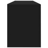 vidaXL TV-Schrank Schwarz 120x30x37,5 cm Holzwerkstoff