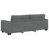 vidaXL 3-Sitzer-Sofa Dunkelgrau 220x77x82 cm Stoff