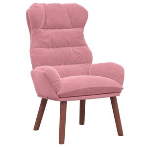 vidaXL Sessel Rosa 69 x 74 x 93 cm Samt